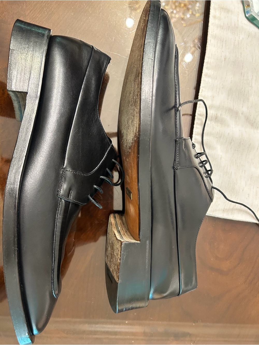 Gucci Black Leather Dress shoes - Picture 9 of 11